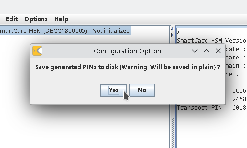 Save PINs to Profile