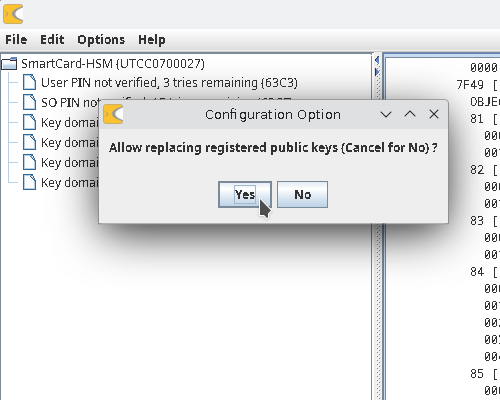 Allow Replacing Keys