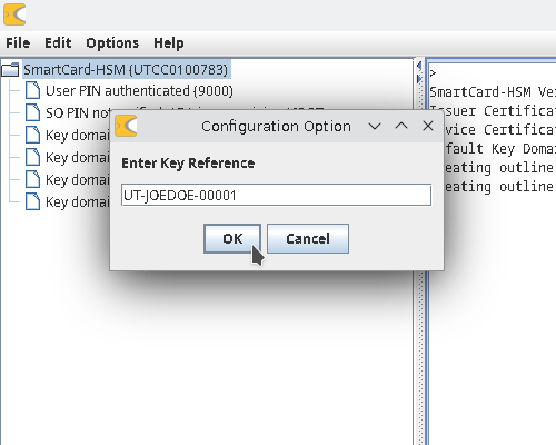 Choose Key Reference