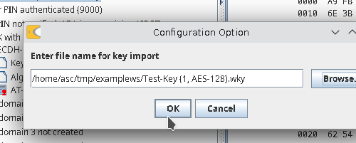 Select Wrapped Key