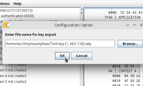 Wrap Key File Name
