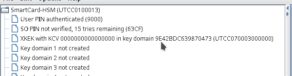 XKEK Key Domain Created