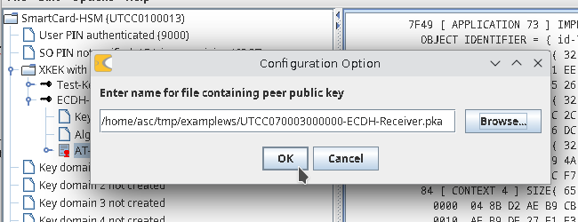 Select other Public Key