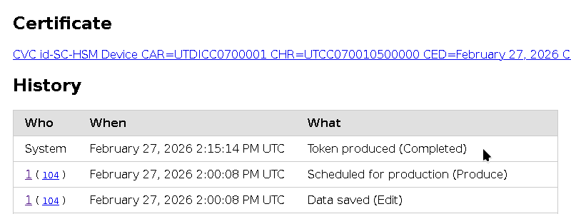 Service Request Completed