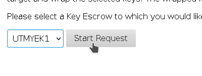 Multiple Escrow Key
