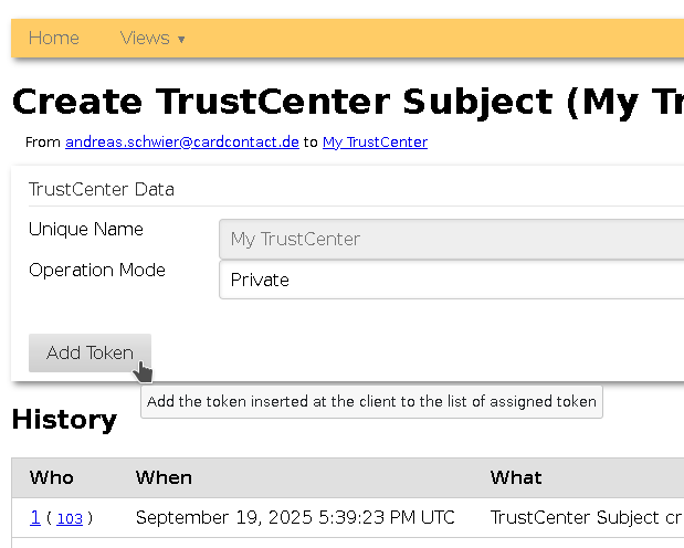 Define Trust Center